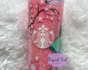 Vaso de bola de nieve Starbucks Mulan de 24 oz // Princesa Mulan // Vaso frío Venti // Hecho a pedido