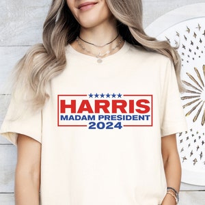 Kamala Madam President Shirt, Kamala Harris 2024 Shirt, Kamala Harris Campaign Shirt, Kamala Harris Rally Shirt, Vote For President Shirt