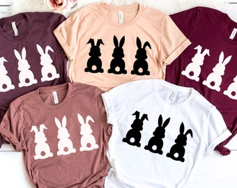 Easter Bunny Shirt, Bunny Tail Shirt, Kids Bunny Shirt, Easter Gifts For Kids, Girls Easter Shirt, Boys Bunny Shirt, Bunny Lover Shirt