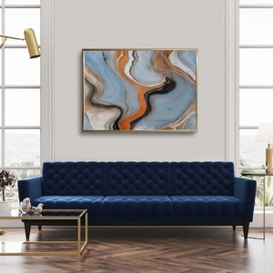 Aerial Eye Candy: Abstract Art Painting, Earth Photography, Wall Printable