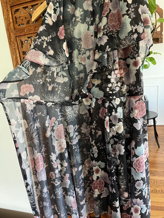 70’s/80’s floral wrap dress - image 5