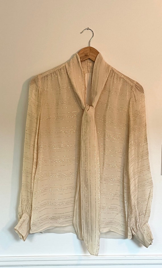 Long sleeve vintage blouse Gem