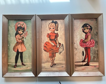 3 vintage Maio prints.