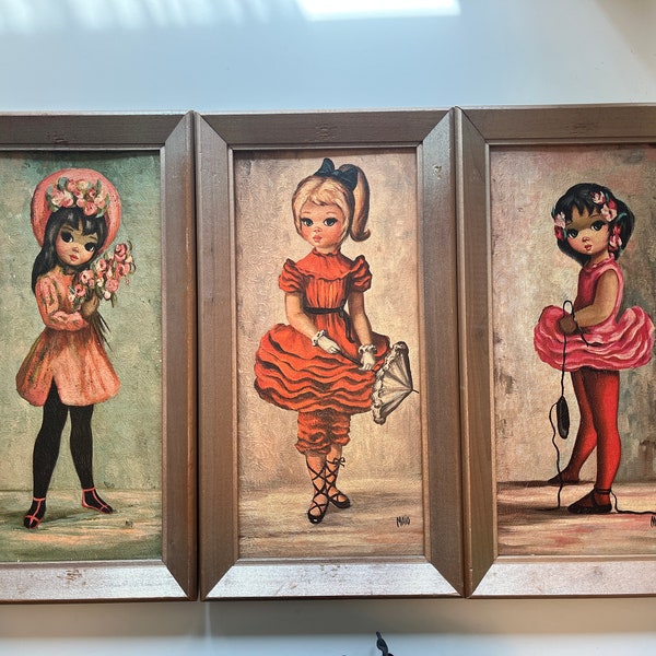 3 vintage Maio prints.