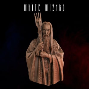 Saruman 3D STL file, 3D stl files for 3d Printers, 3D Model