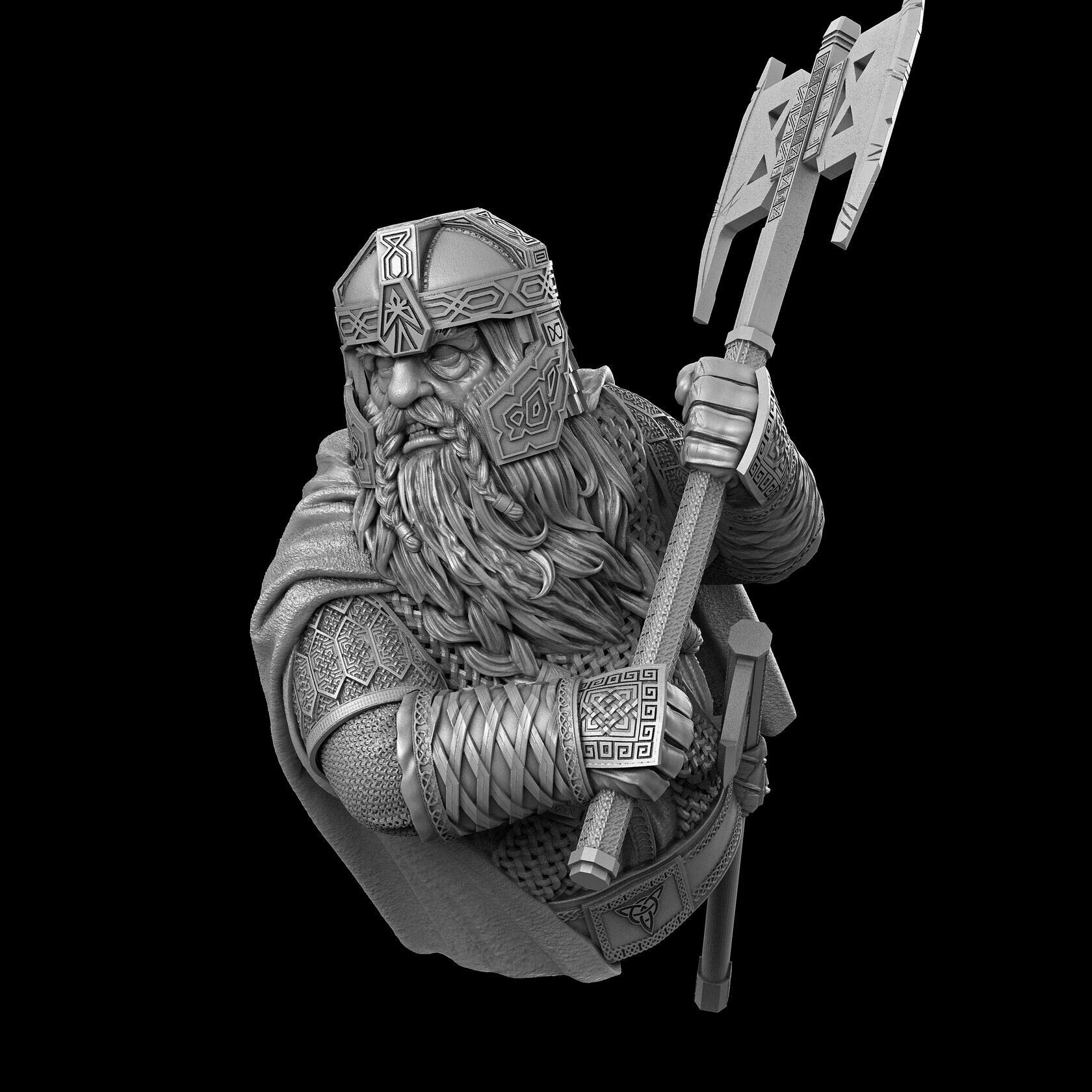 Gimli 3D STL File, 3D Stl Files for 3d Printers, 3D Models Etsy