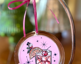 Old Fashioned, Supper Club Ornament - 2023