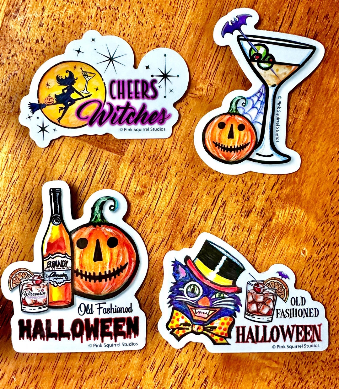 HALLOWEEN - Wisconsin Supper Club - STICKERS - Etsy