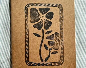 Stamped Flower Bullet Journal