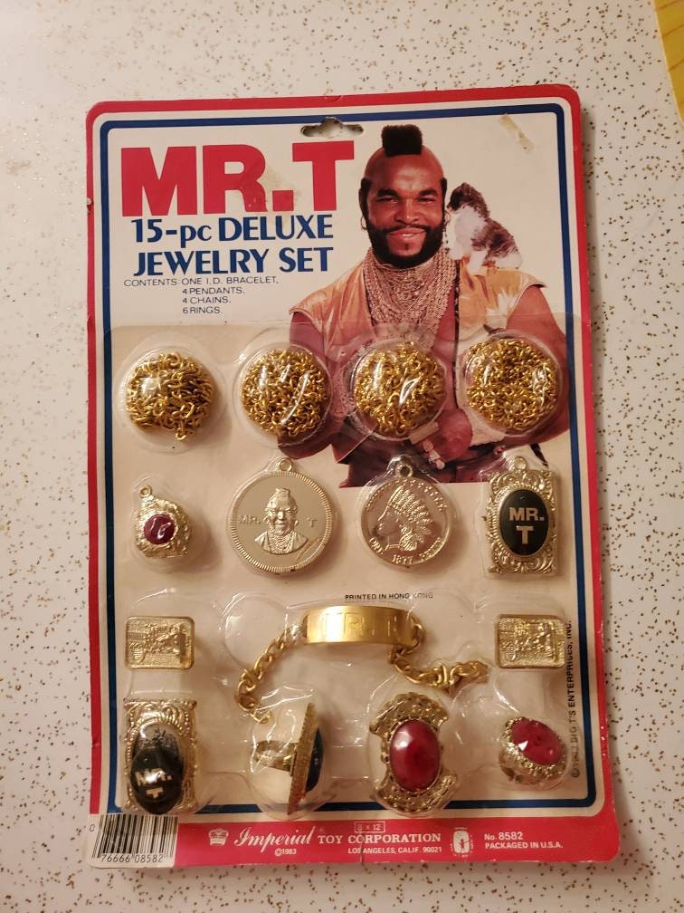 Mr. T 15 Piece Deluxe Jewelry Set - Etsy