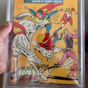 Adventure Comics #364 CBCS 6.5, Firmado por Jim Shooter, Legión de Super Mascotas