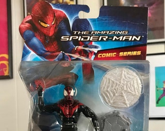 The Amazing Spider-Man Ultimate Comics Miles Morales Clip on Web Shield Hasbro Toys