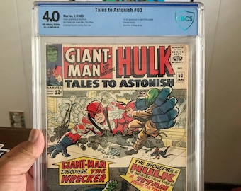 Tales to Astonish #63 CBCS 4.0 Off-White/White Pages 1st Full Appearance and Origin of The Leader (Samuel Stems)