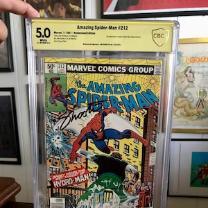 Amazing Spider-Man #212 CBCS 5.0 White Pages 1st Appearance and Origin of Hydro Man Newsstand Edition