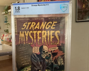 Strange Mysteries #11 / Golden Age Superior Comic 1953 / Horror Comic Pre Code Ausgabe (Selten)