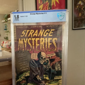 Strange Mysteries #11 / Golden Age Superior Comic 1953 / Horror Comic Pre Code Issue (Rare)