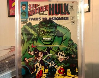 Tales to Astonish #81 Comic | Hulk & 1st Boomerang Appearance
