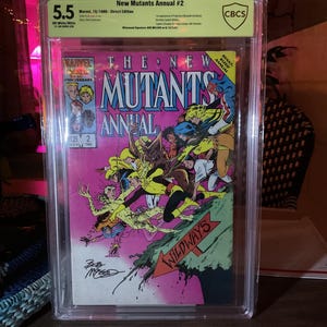 The New Mutants Jahres # 12 1st Appearance of Psylocke (Elizabeth Braddock) CBCS 5.5