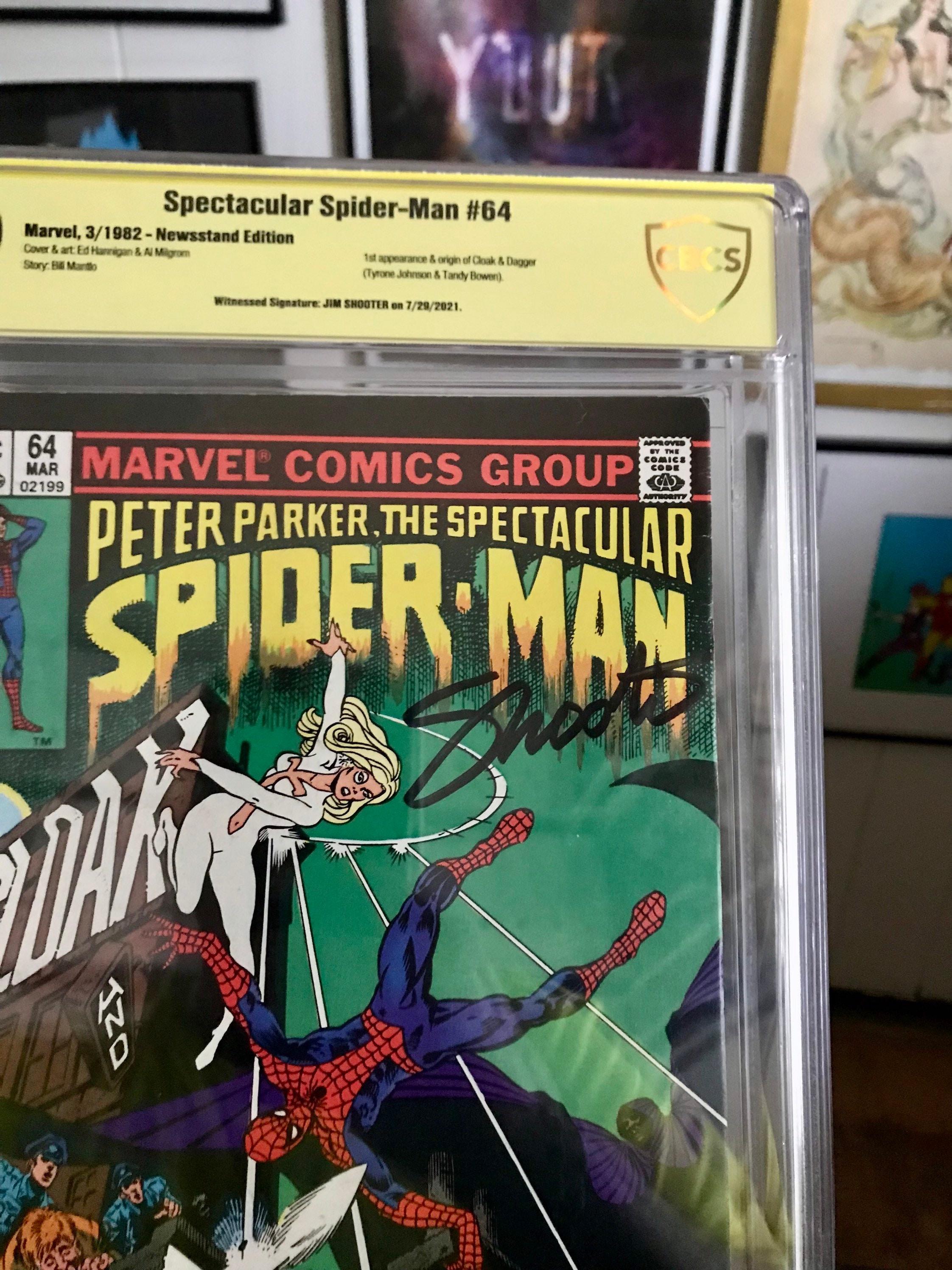 Peter Parker the Spectacular Spiderman 64 CBCS 6.0 Origin Etsy
