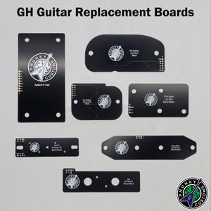 Guitar controller replacement side boards