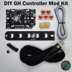 DIY modding kit for Guitar Hero controllers
