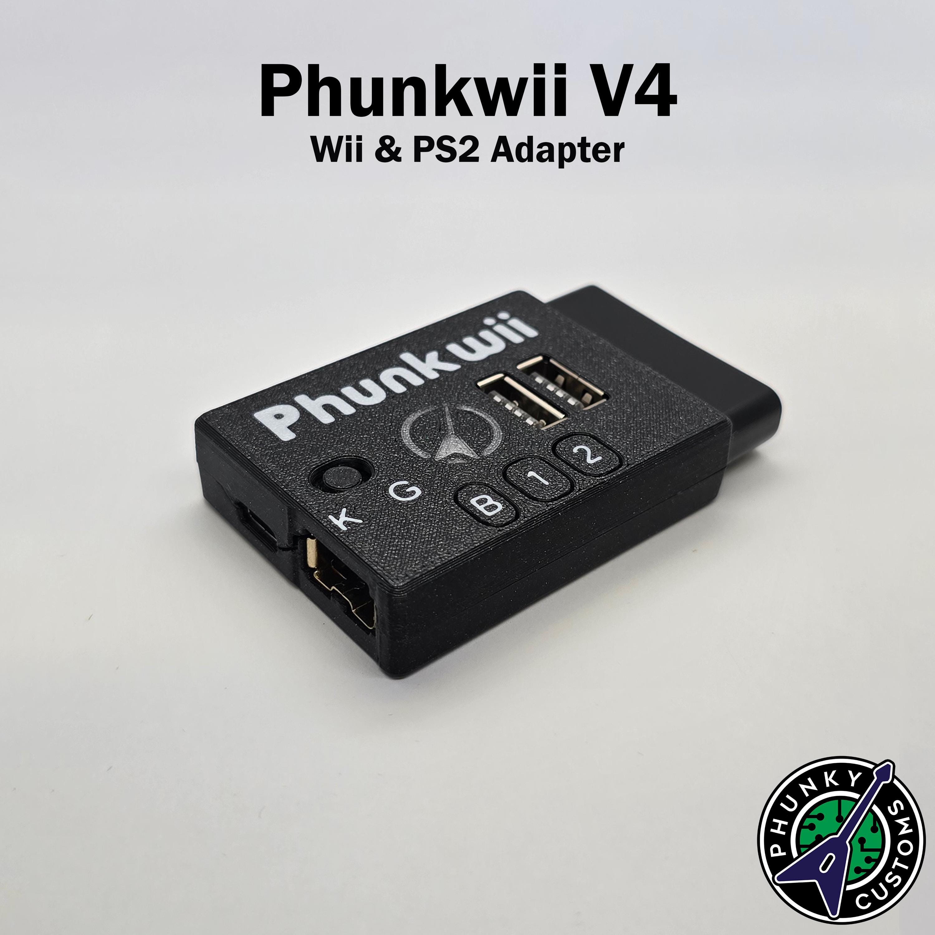 Phunkwii Adapter V4 - Wii and PS2 to USB Adapter - Etsy