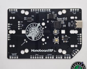 Monoboard RP - RP2040 Integrated PCB for easy guitar controller modding