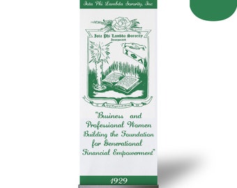 Iota Phi Lambda Retractable Banner( Stand+Case)