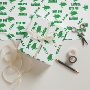 Iota Phi Lambda Wrapping paper sheets