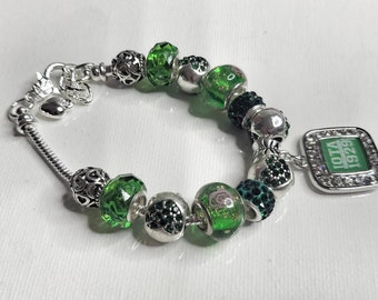 Iota Phi Lambda  Charm beaded Bracelet