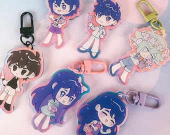 OMORI Double sided charms