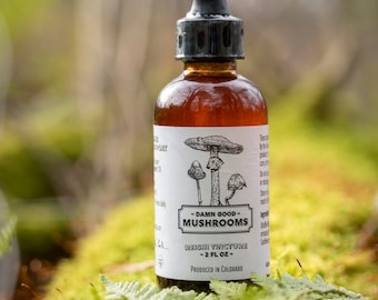 Tintura de hongo reishi - Suplemento herbal