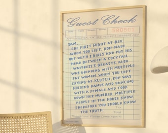 The Note Jersey Shore Wall Art Digital Download