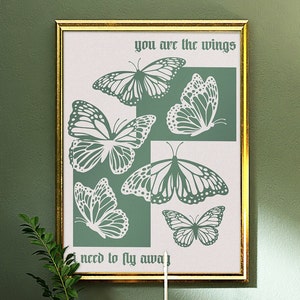 Wings Butterflies De albumkunst digitale download