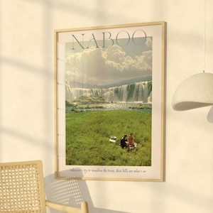 Naboo Anakin Padme Attack of the Clones Wall Art Digital Download