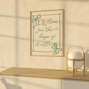 August Wall Art Poster Print Card Digital Download