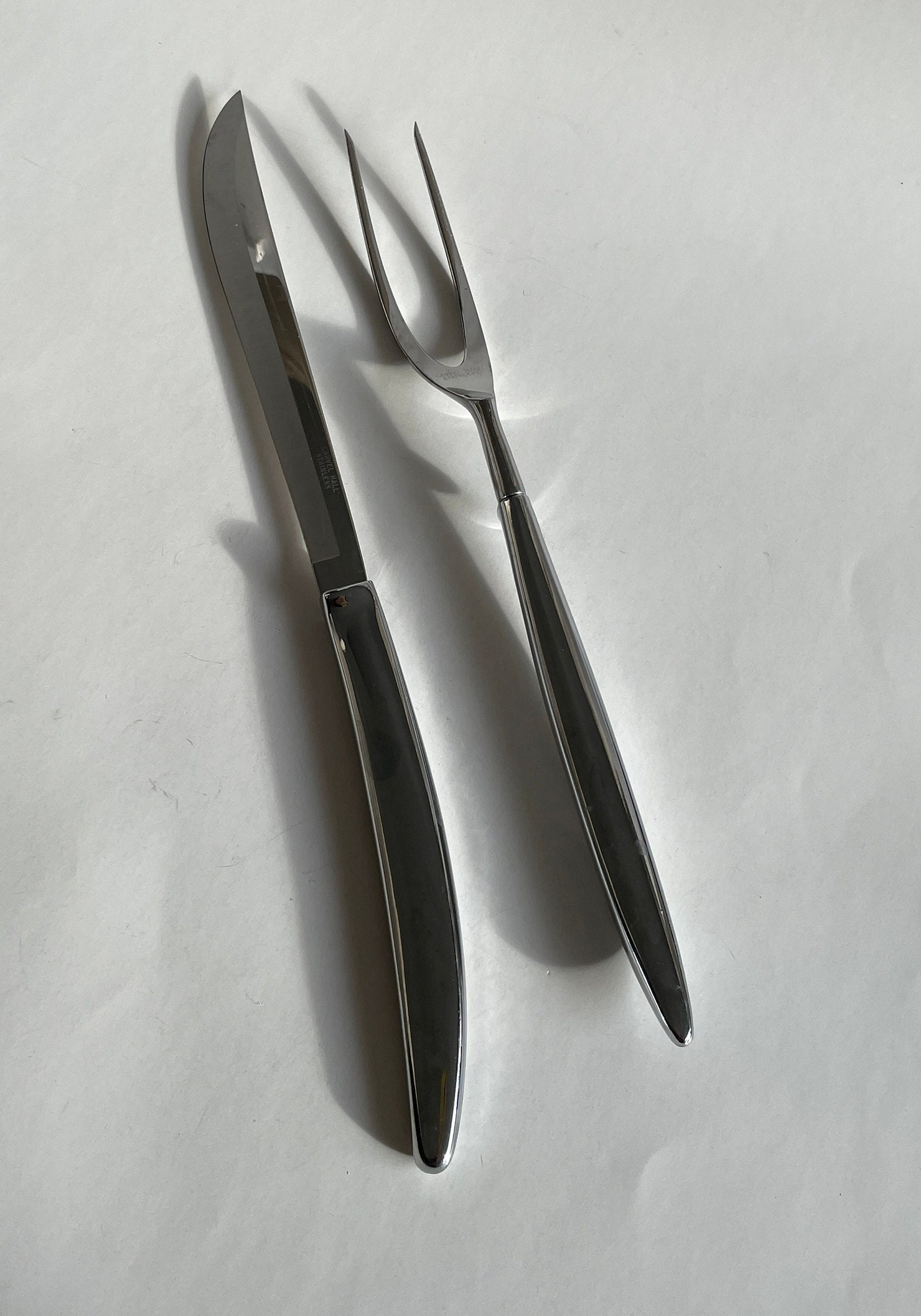 Vintage 1960s Chas. D. Briddell Steelsmiths Carvel Hall Stainless