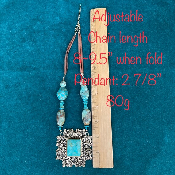 Barse turquoise necklace deals