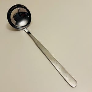 Vintage 18/10 Stainless Steel Ladle, Vintage Soup Ladle, Large Soup Ladle
