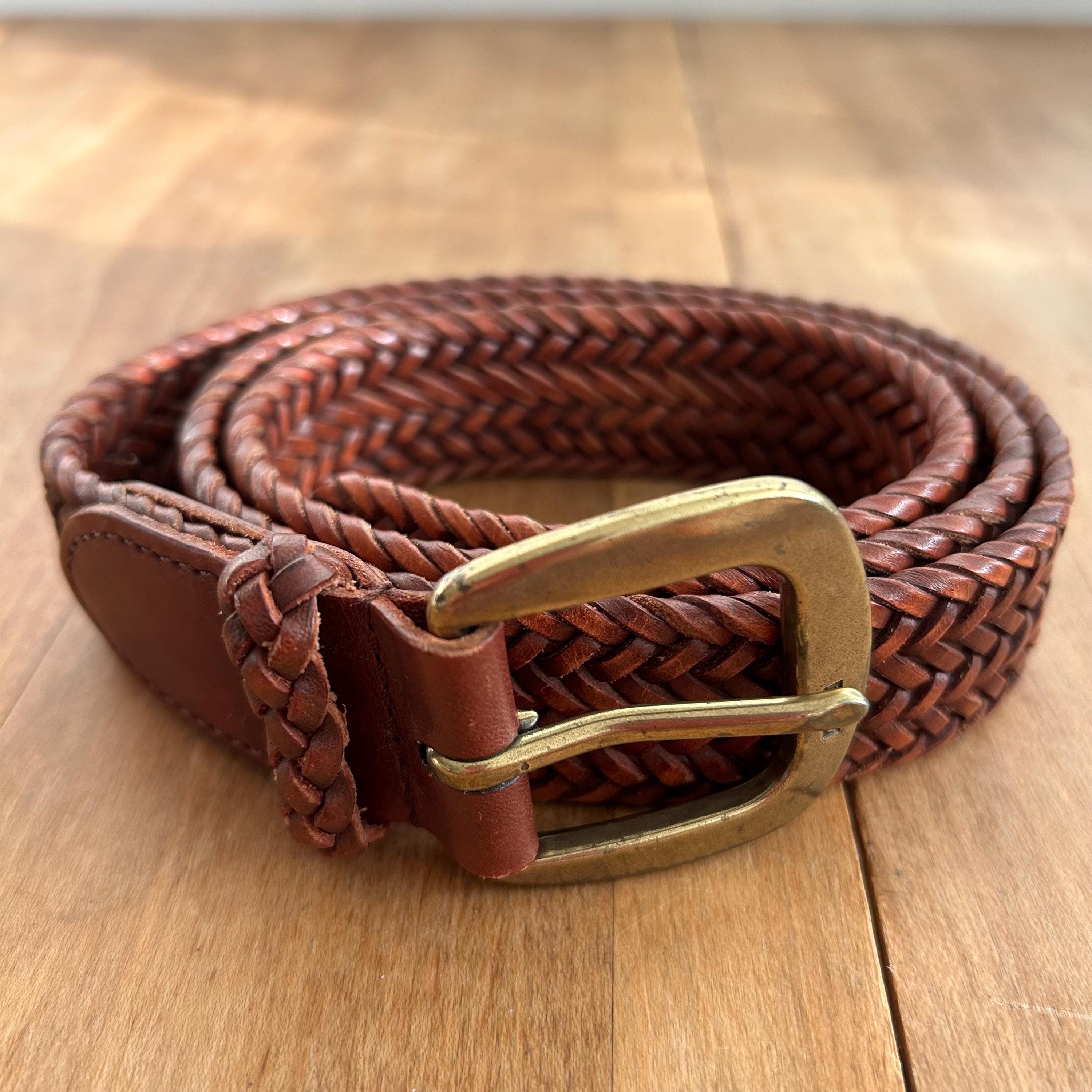 Vintage  Polo Ralph Lauren brown belt RARE VINTAGE POLO RALPH LAUREN Brown genuine leather... | Depop main image 3