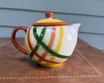 Vintage vernonware teapot with lid