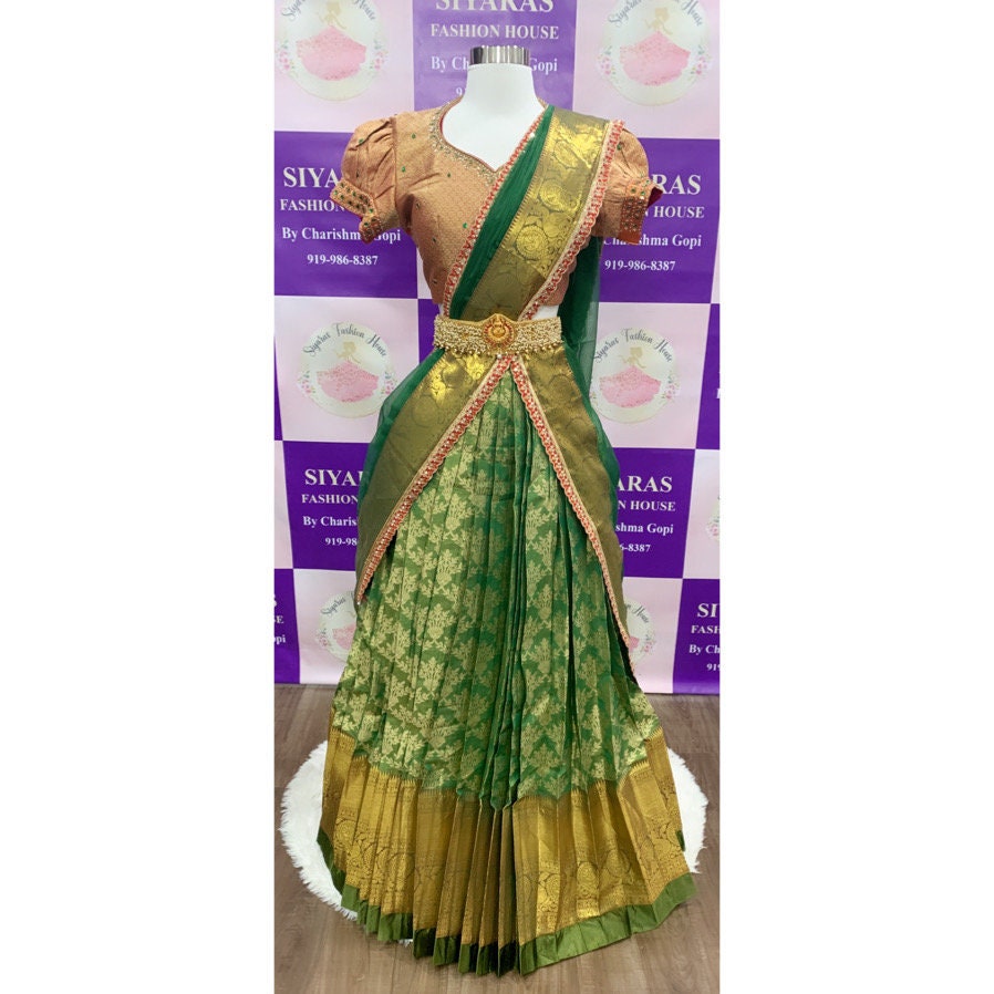 Bridal half saree designs new arrivals