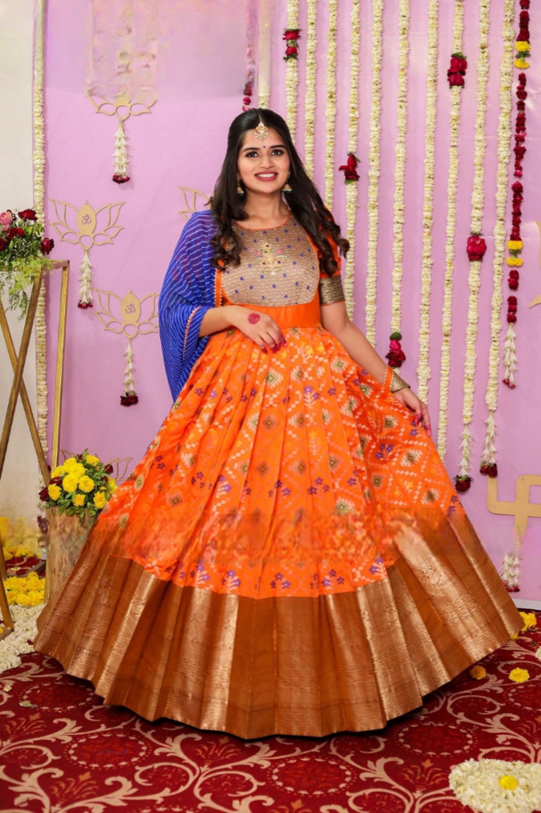 dress design from silk saree 5 meters of saree give you a lot of possibilities. This time using one vintage banarasi Saree I made a dress, top and a skirt. When planning ahead I can easily fit