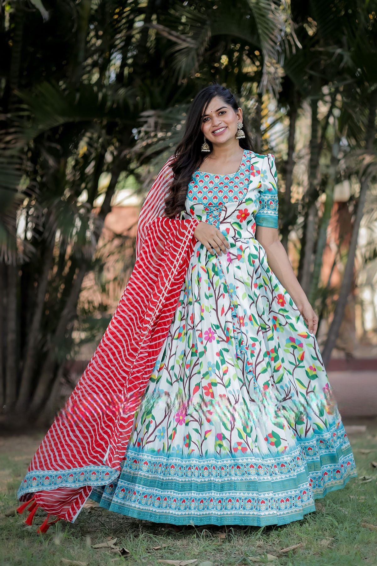 Latest Trendy Pattern Frock Design With StitchingBSRIOTOOT178  Weavesmart