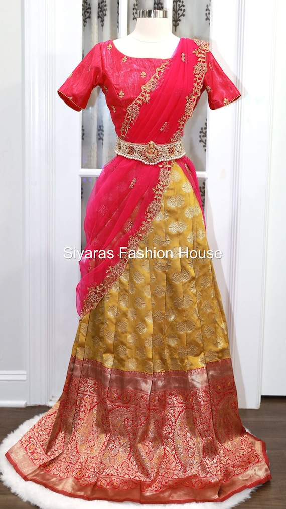 Bridal pattu lehenga new arrivals