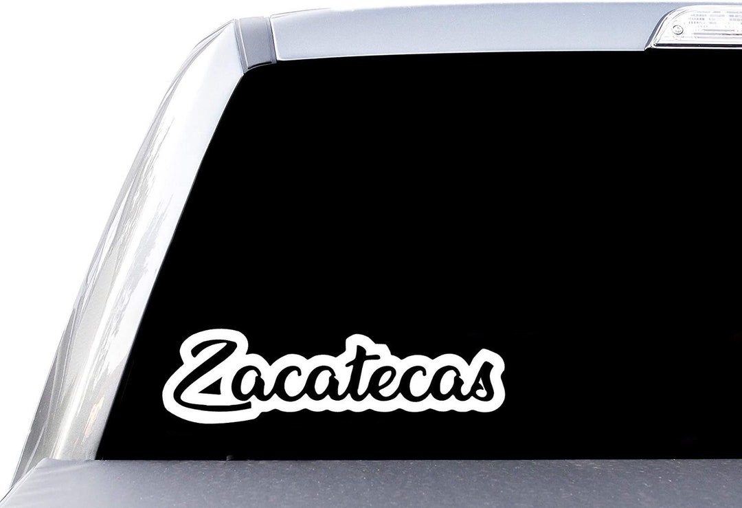 Zacatecas Sticker Vinyl Decal Etsy