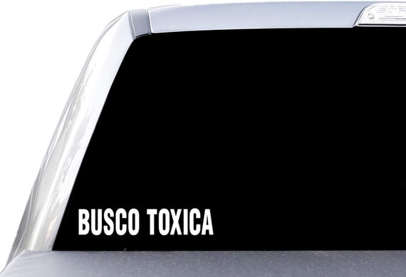 Busco toxica car sticker deals