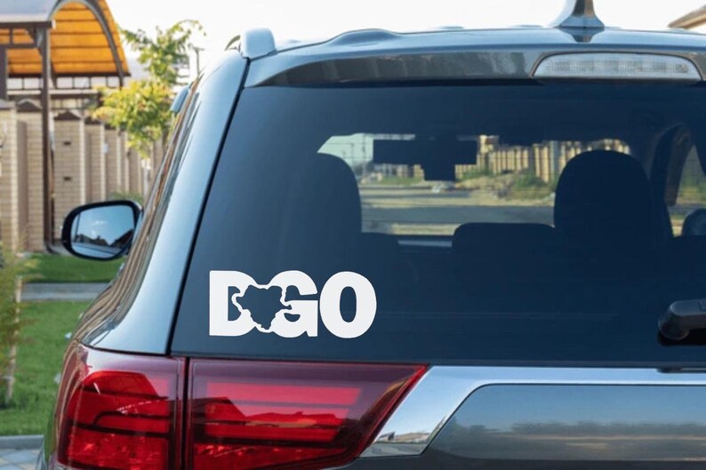 Dargo Country Sticker Durango ‘DGO’ Sticker Vinyl Decal Outdoor Window Decal Sticker, Laptop ...