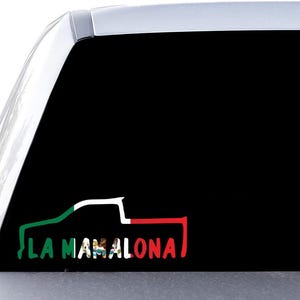 La Mamalona Decal Mexco Decal Stcker Vnyl For Your Truck - Etsy España