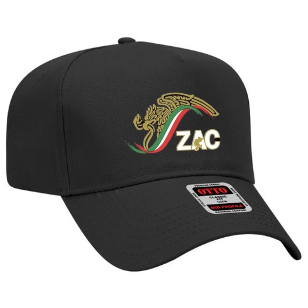 Zacatecas Escudo Mexicano Mexico Escudo Baseball Cap Hat Snapback